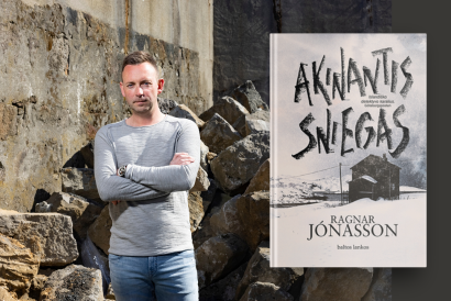 Susitikimas su islandiško detektyvo karaliumi tituluojamu rašytoju Ragnaru Jónassonu