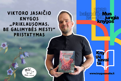 Viktoro Jasaičio knygos „Priklausomas. Be galimybės mesti“ pristatymas